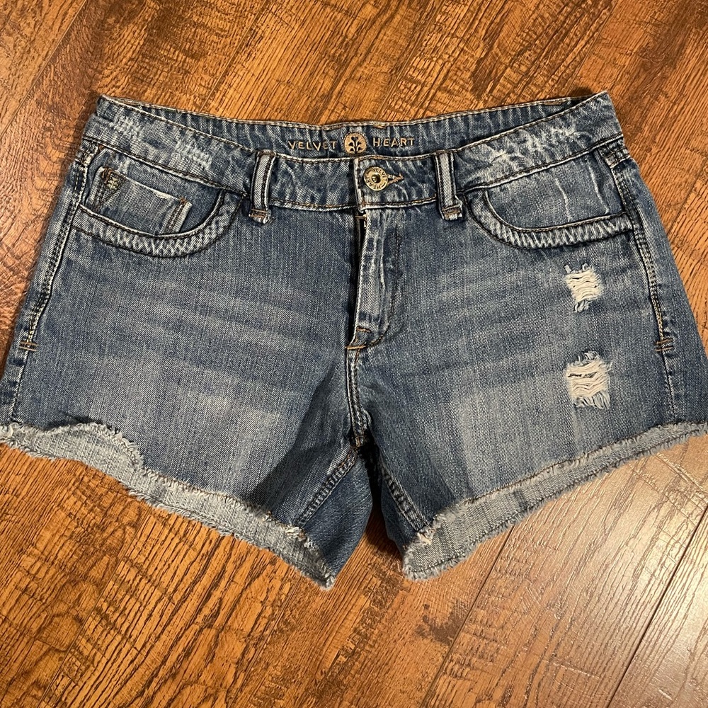 Velvet Heart Jean Shorts